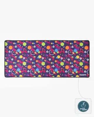 Figurine fall guys beans oversized mousepad